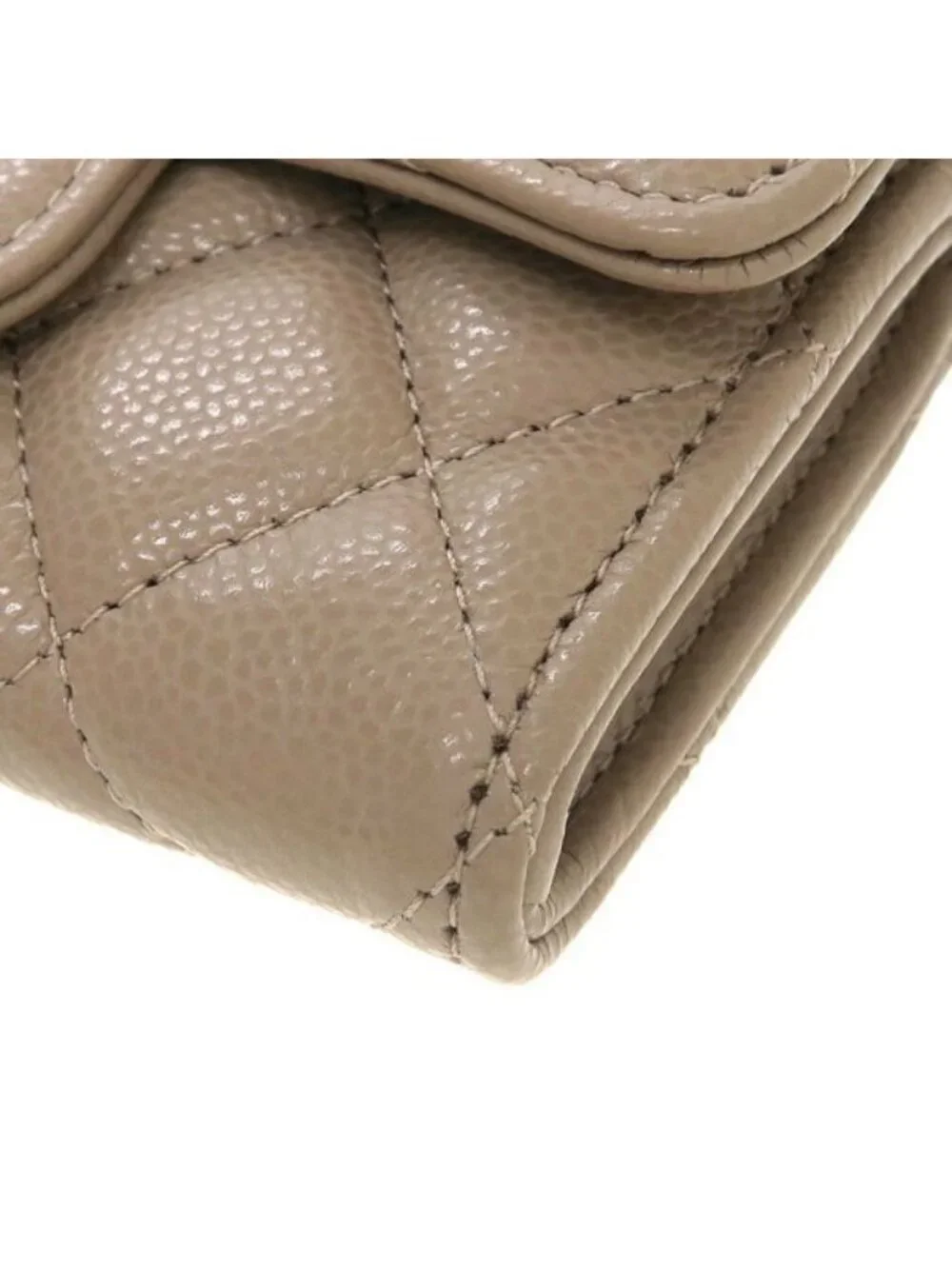 Chanel Caviar Quilted Card Case